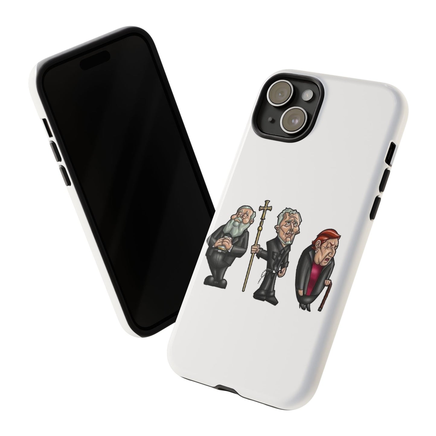 Initiators Cartoon iPhone's white Tough Cases