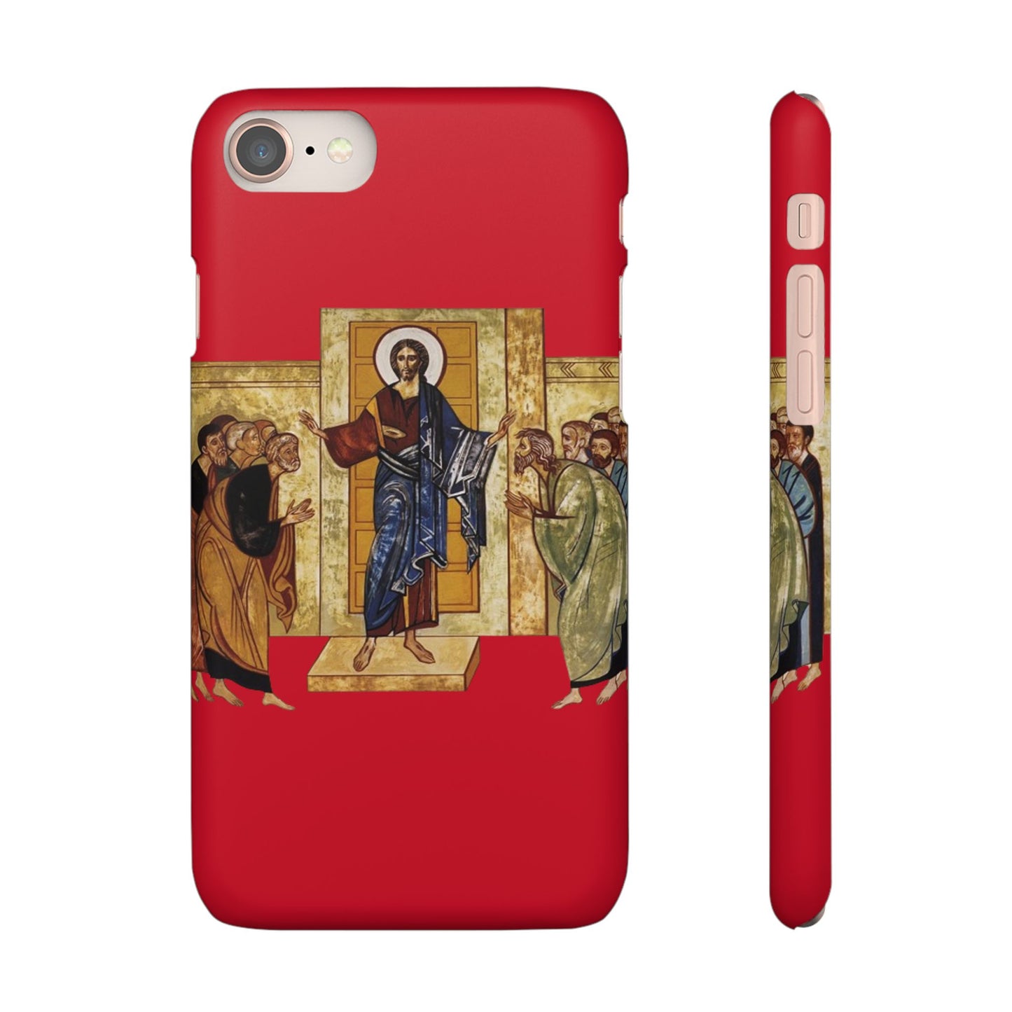 Apparition to the Disciples iPhone's Snap Cases (Red)