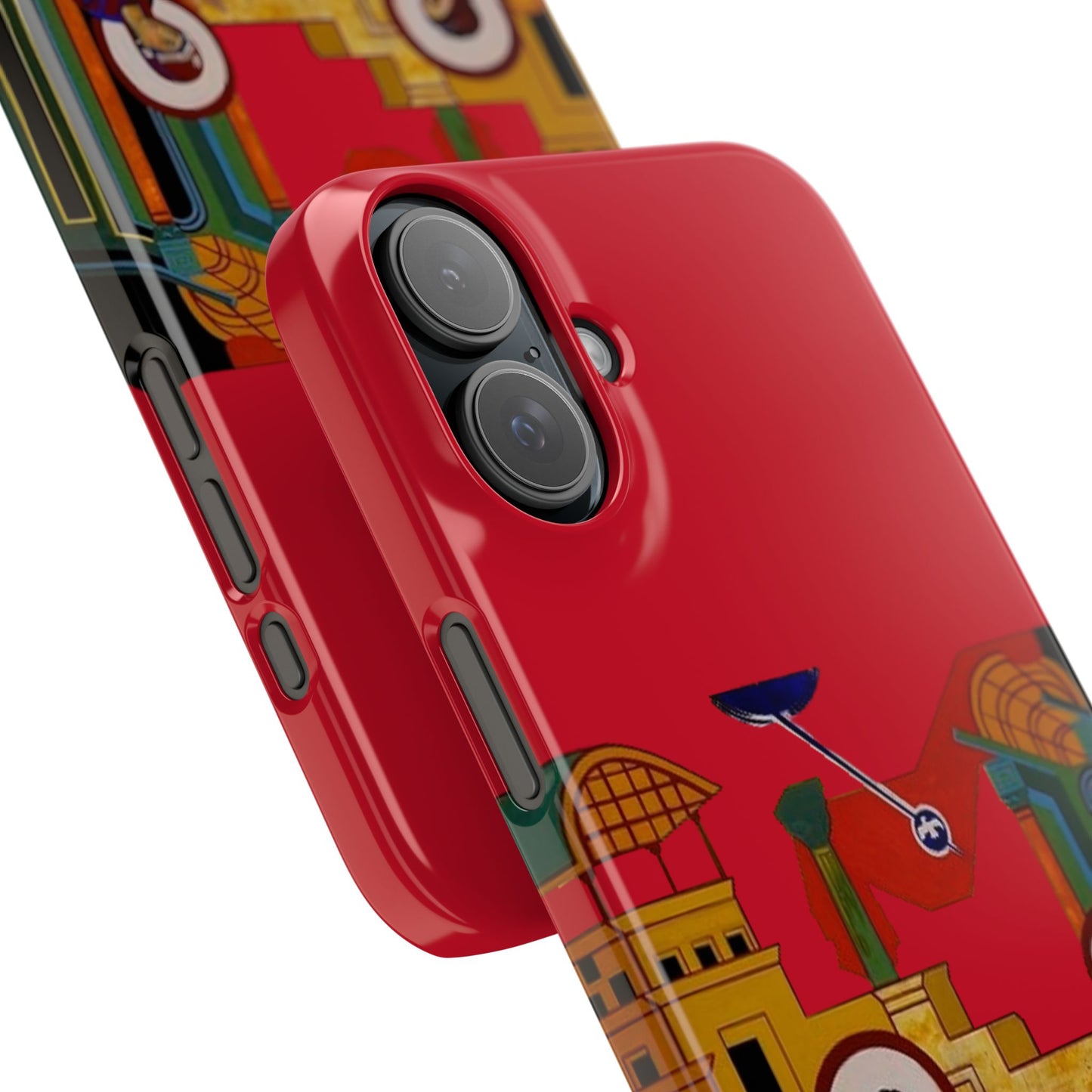 Annunciation Iphone's Snap Cases (Red)