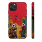 Annunciation Iphone's Tough Cases (Red)