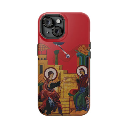 Annunciation Iphone's MagSafe Tough Cases (Red)