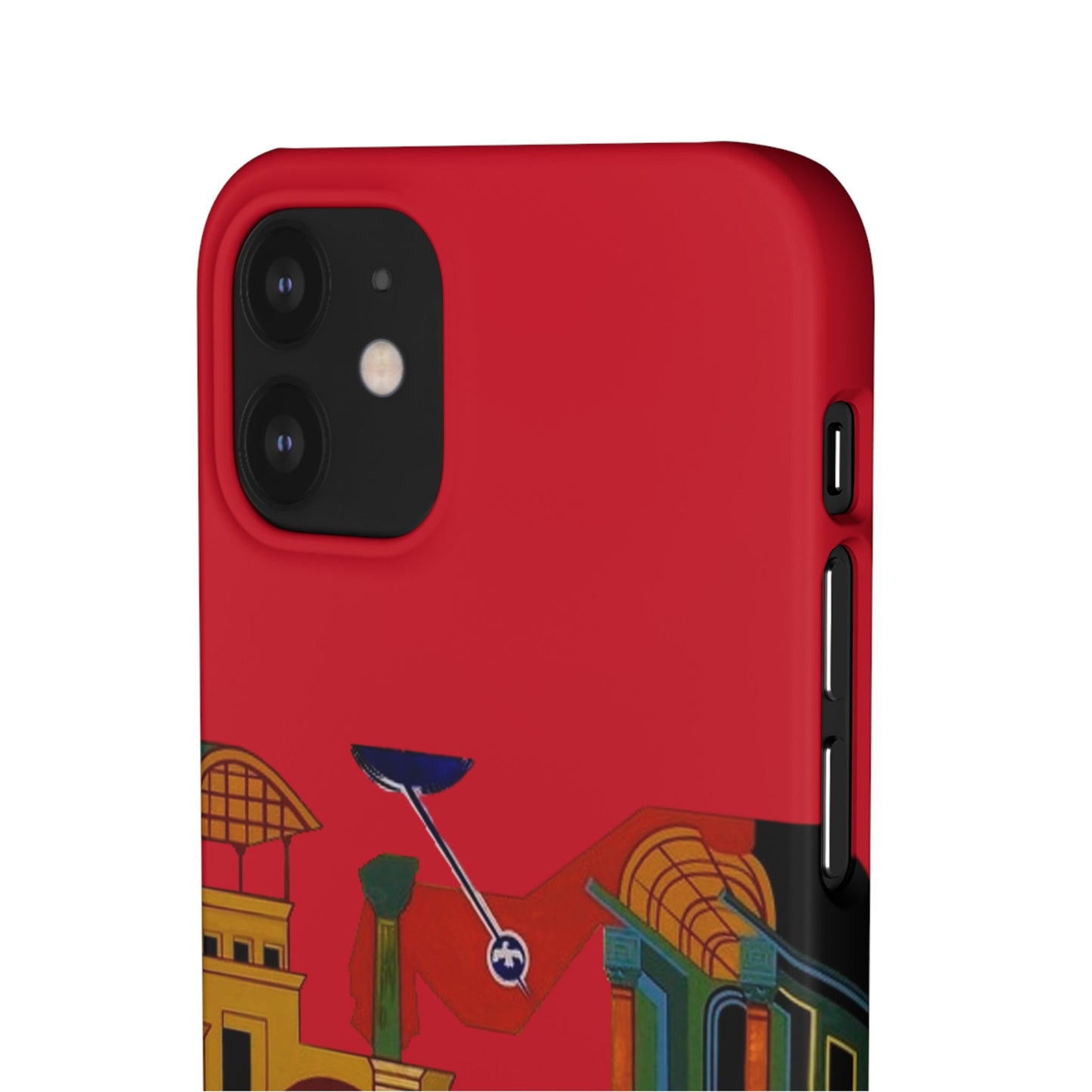 Annunciation Iphone's Snap Cases (Red)