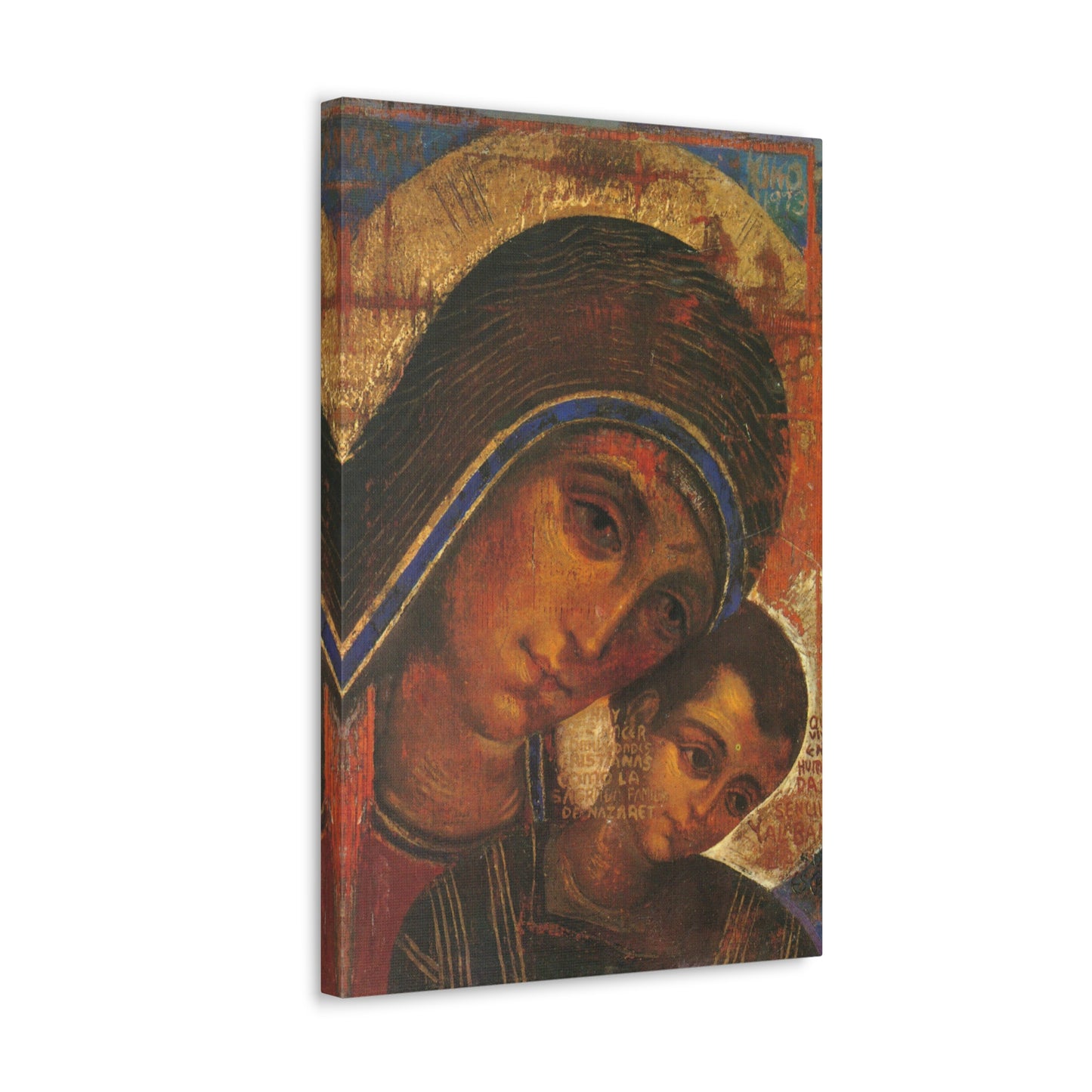 Virgin of the Way Canvas