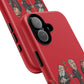 Initiators Cartoon iPhone's Red Tough Cases