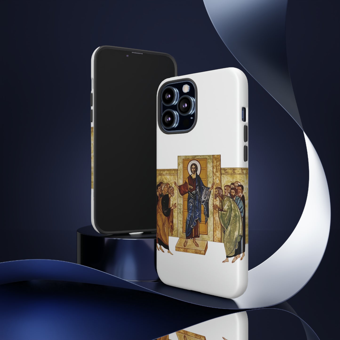 Apparition to the Disciples iPhone's Tough Cases (White)