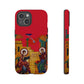 Annunciation Iphone's Tough Cases (Red)