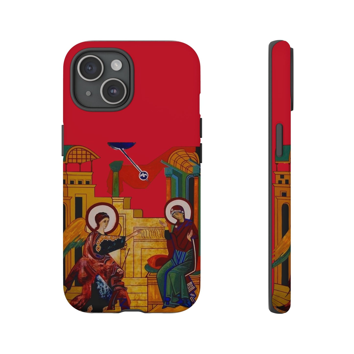 Annunciation Iphone's Tough Cases (Red)