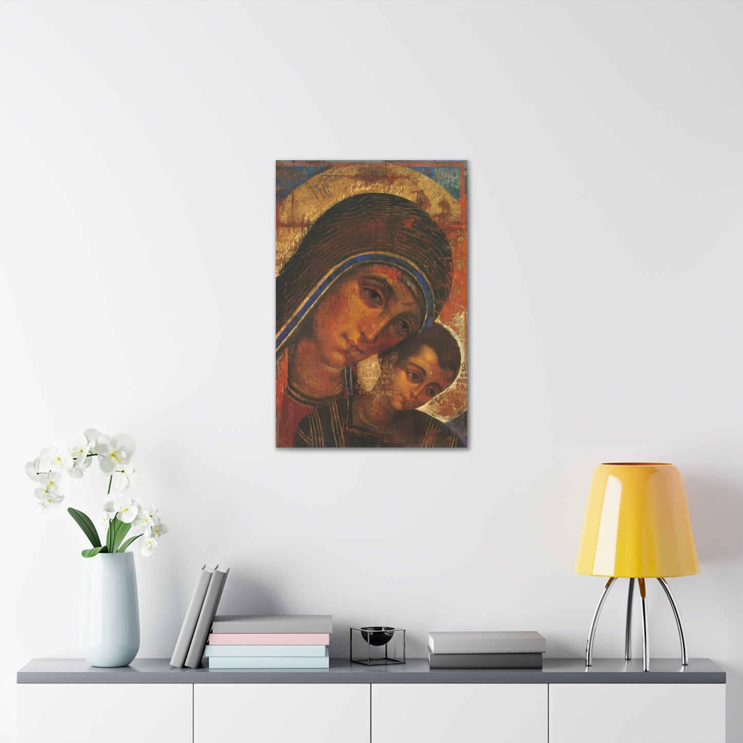 Virgin of the Way Canvas