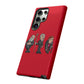 Initiators Cartoon Samsung Galaxy's Red Tough Cases