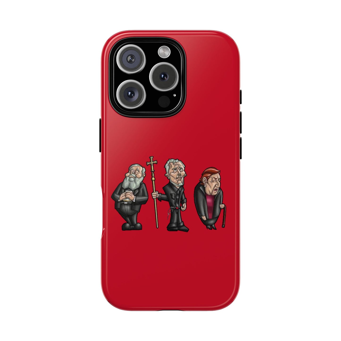 Initiators Cartoon iPhone's Red Tough Cases