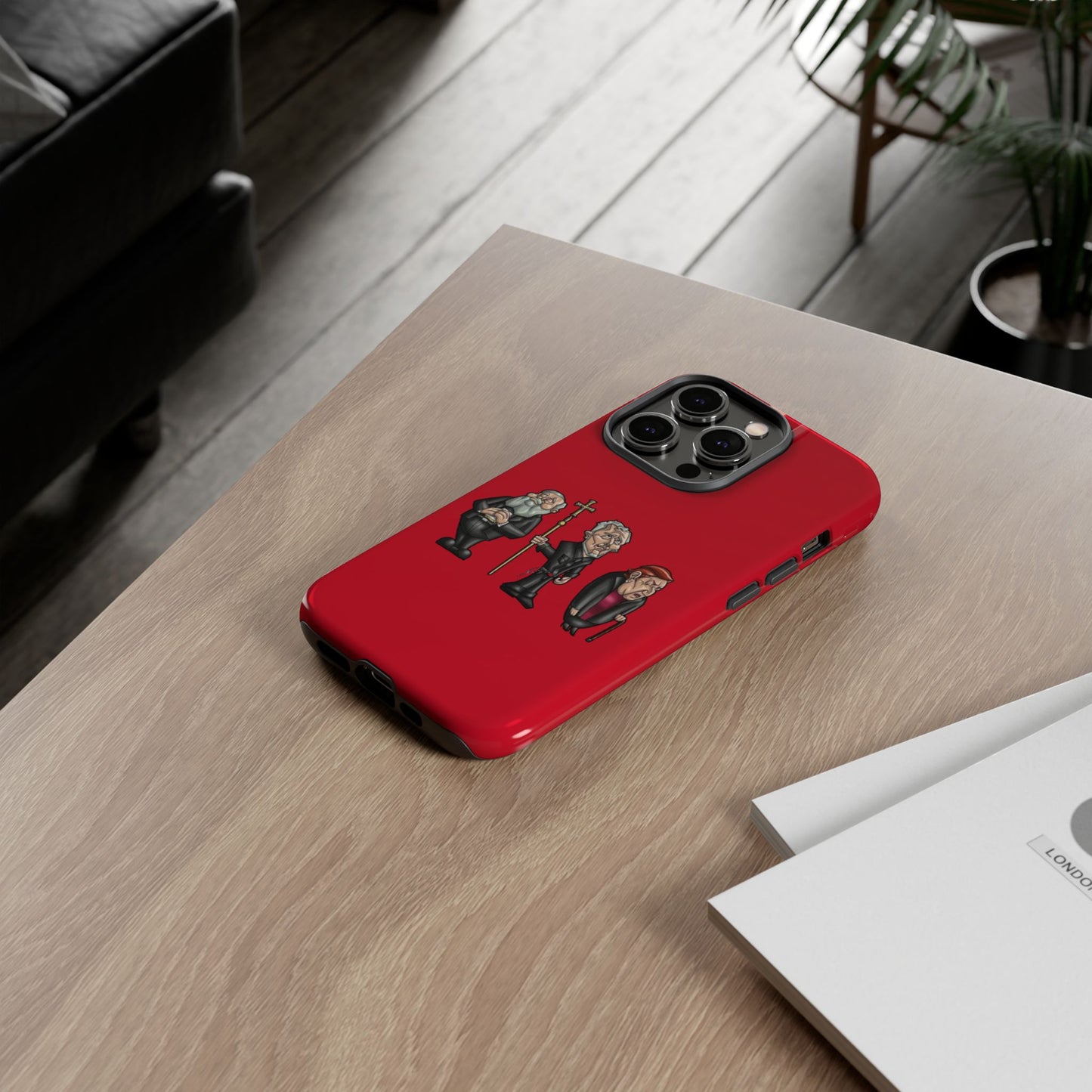 Initiators Cartoon iPhone's Red Tough Cases