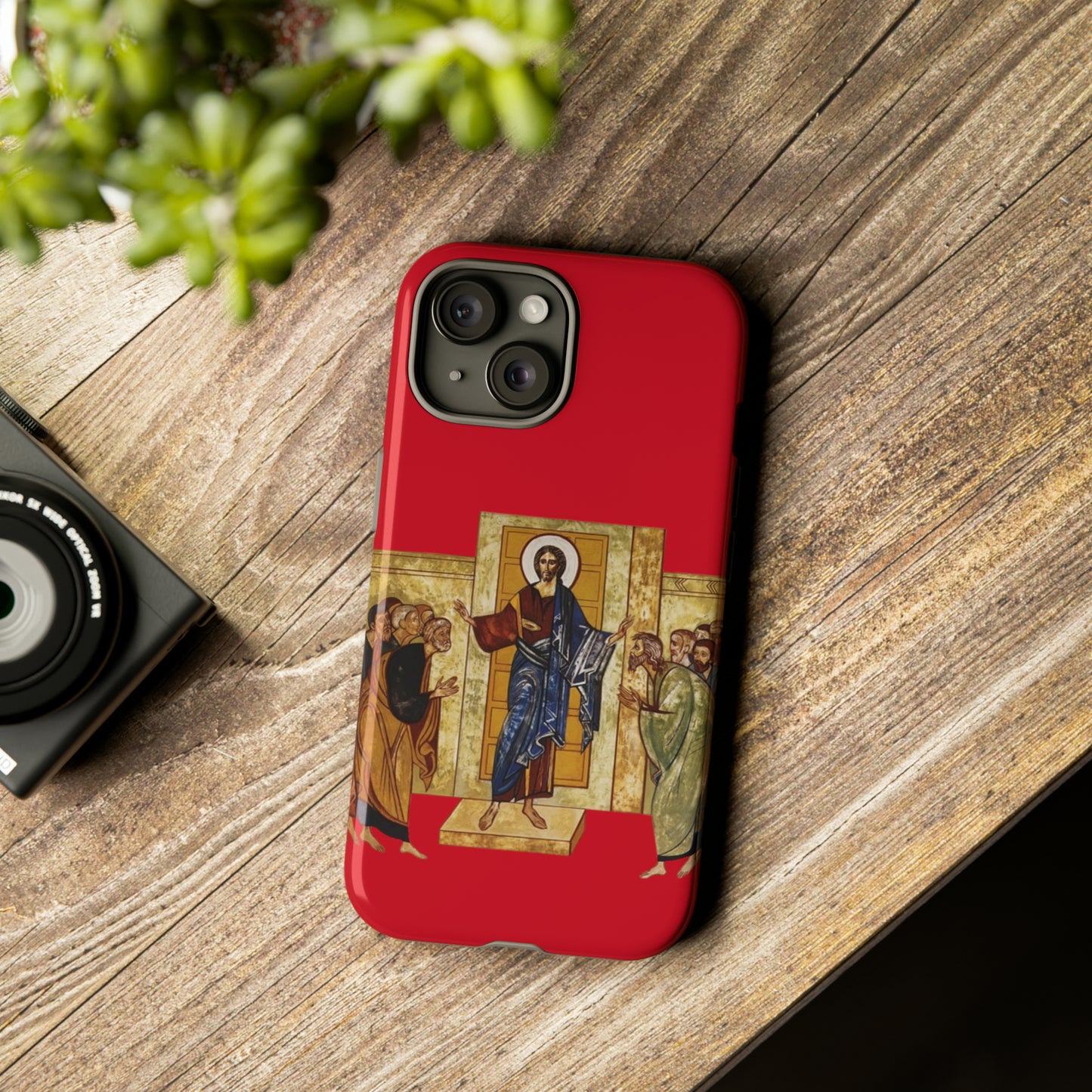 Apparition to the Disciples iPhone's Tough Cases (Red)