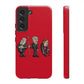 Initiators Cartoon Samsung Galaxy's Red Tough Cases