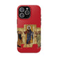 Apparition to the Disciples iPhone's MagSafe Tough Cases (Red)