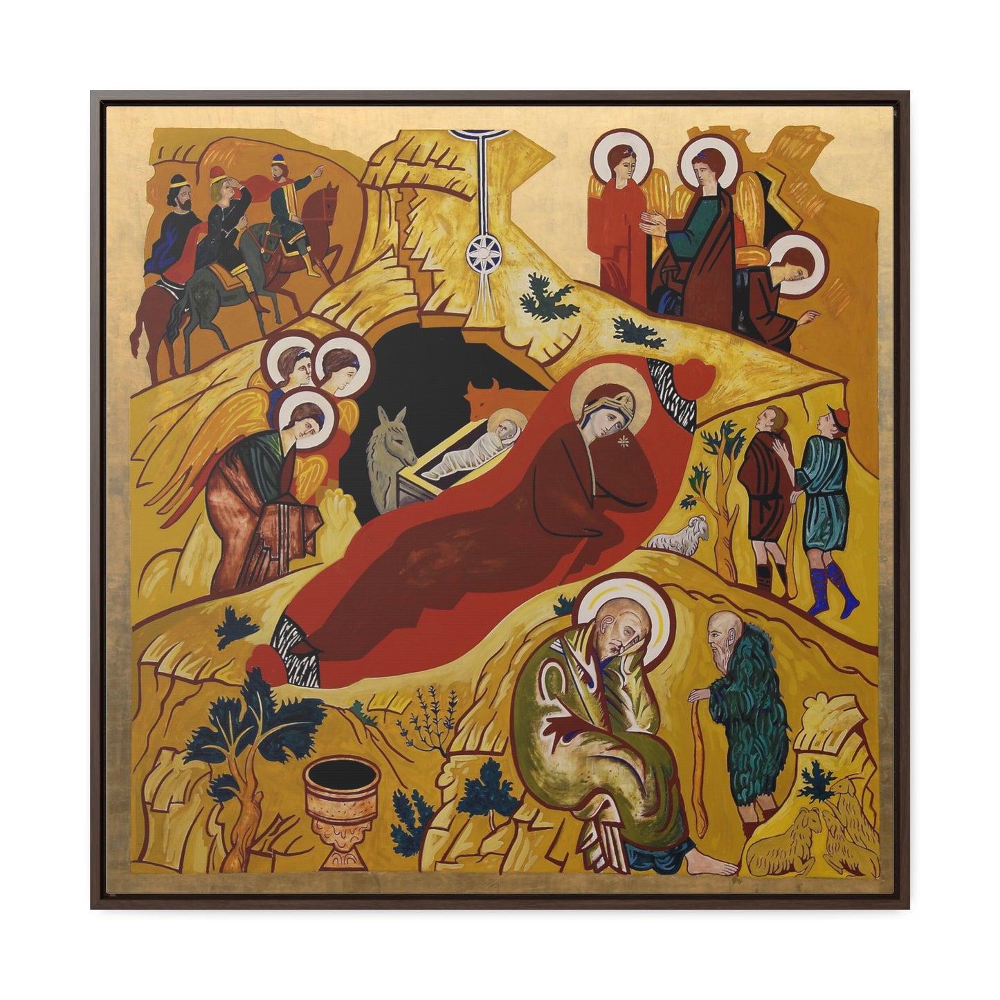 The nativity Canvas