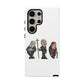 Initiators Cartoon Samsung Galaxy's white Tough Cases