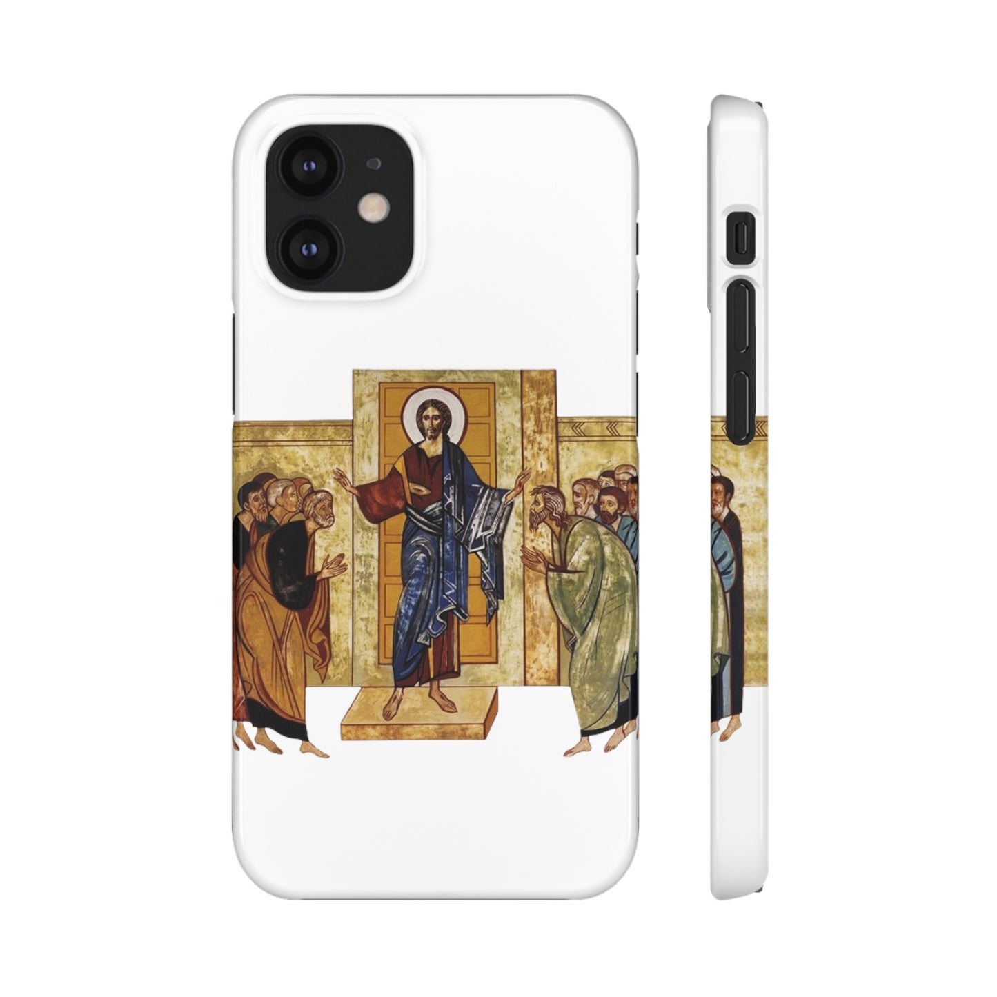 Apparition to the Disciples iPhone's Snap Cases (White)