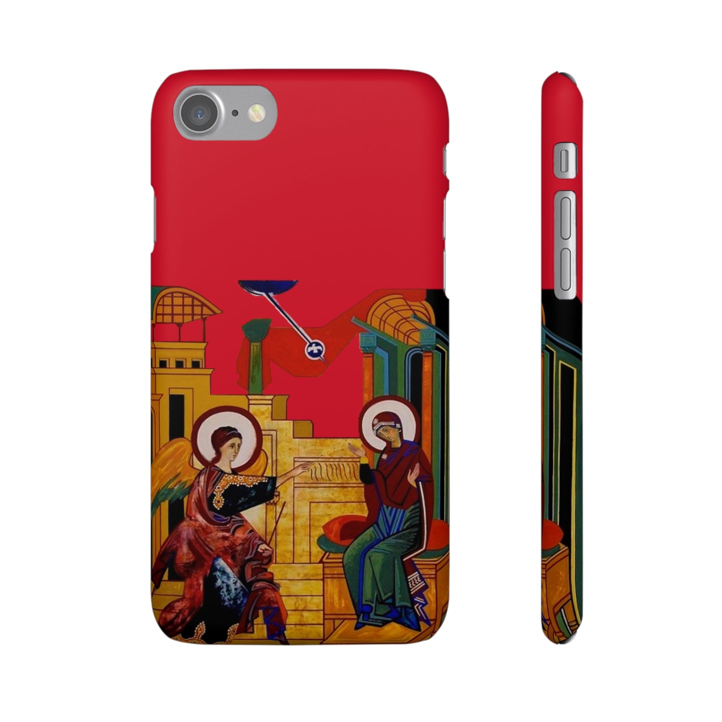 Annunciation Iphone's Snap Cases (Red)