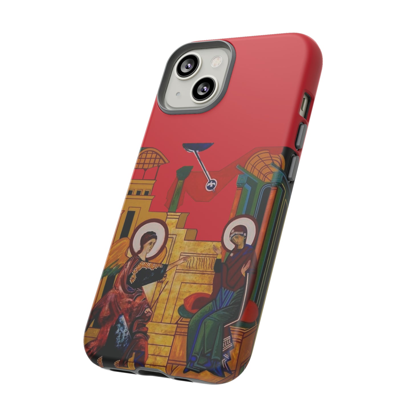 Annunciation Iphone's Tough Cases (Red)