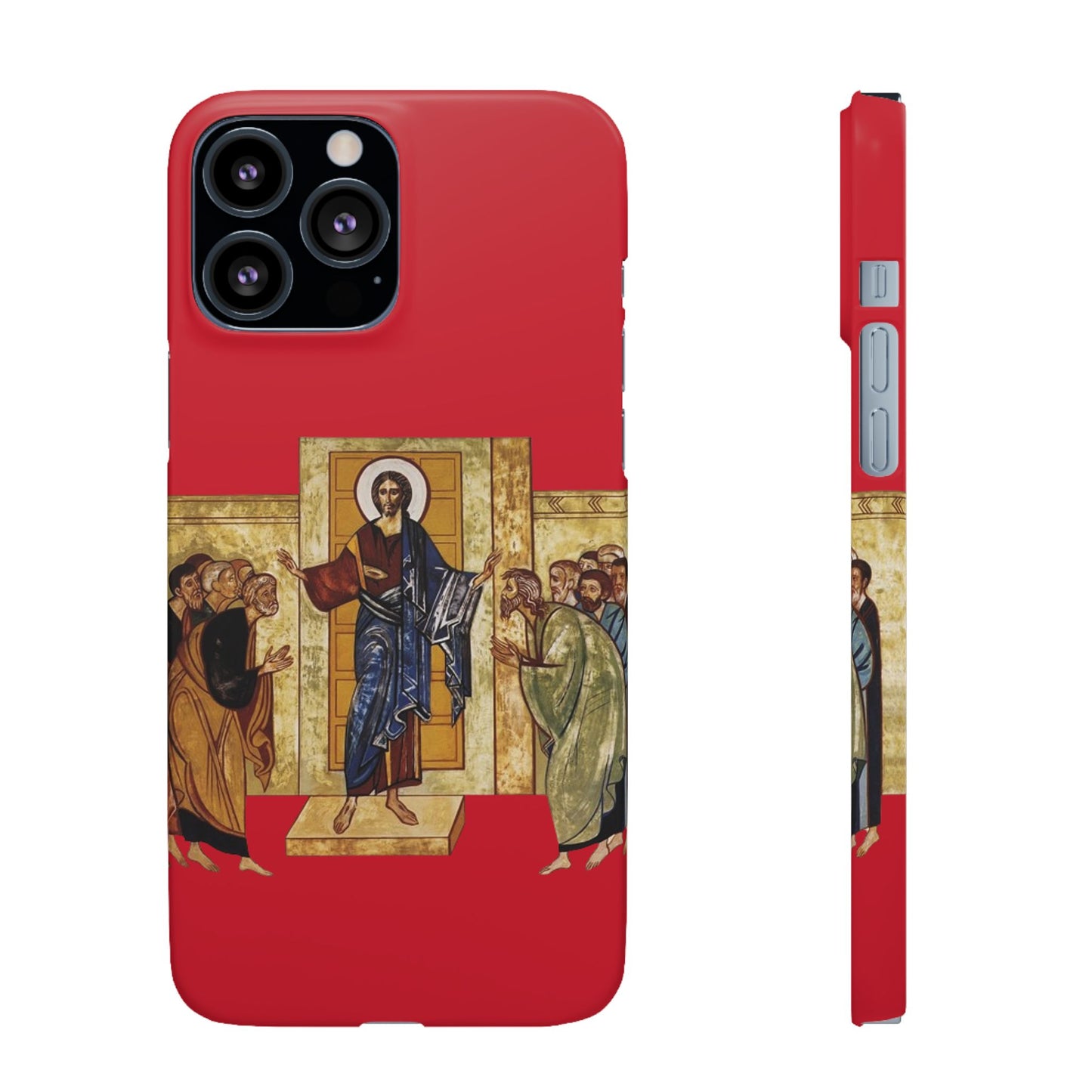 Apparition to the Disciples iPhone's Snap Cases (Red)