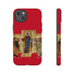 Apparition to the Disciples iPhone's Tough Cases (Red)