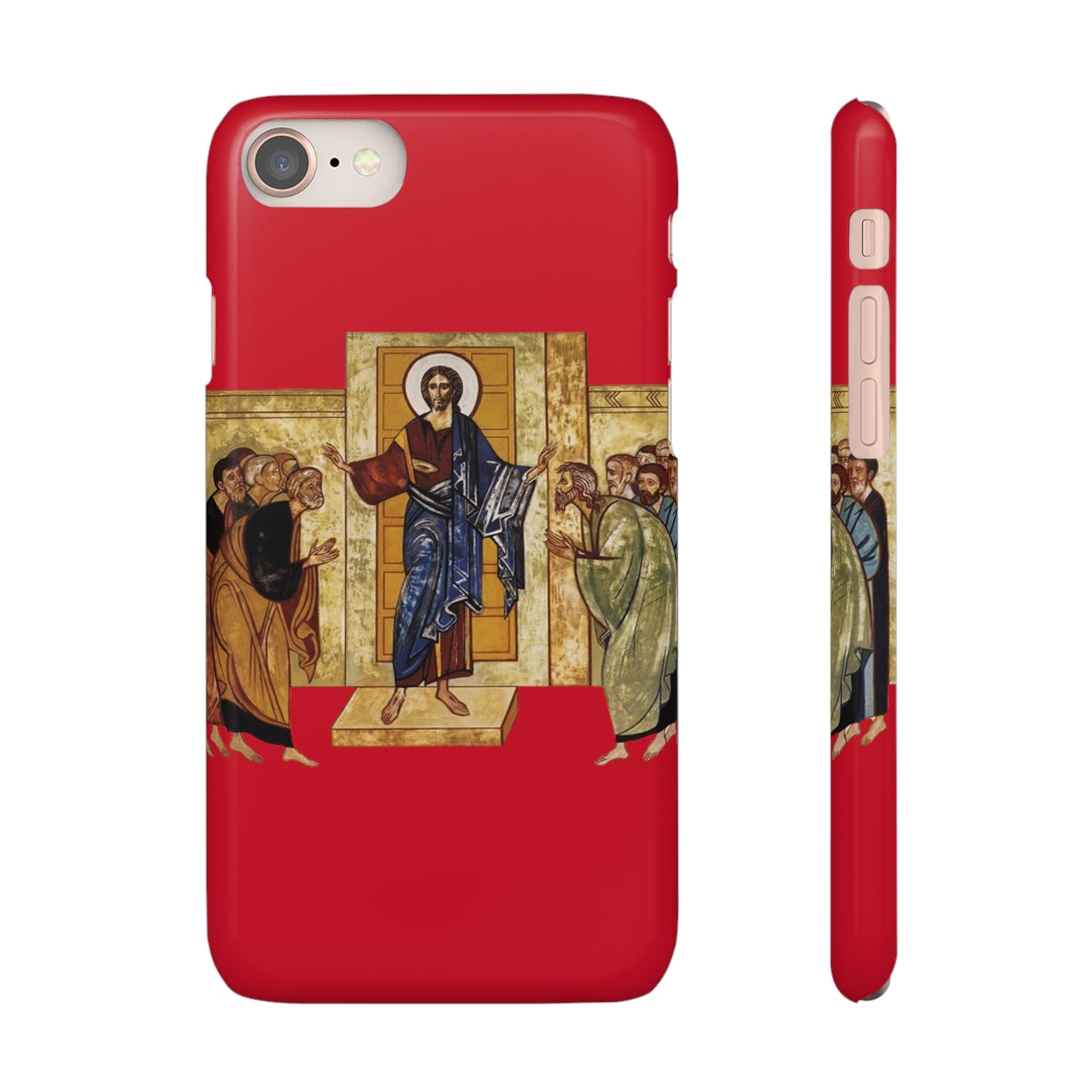 Apparition to the Disciples iPhone's Snap Cases (Red)