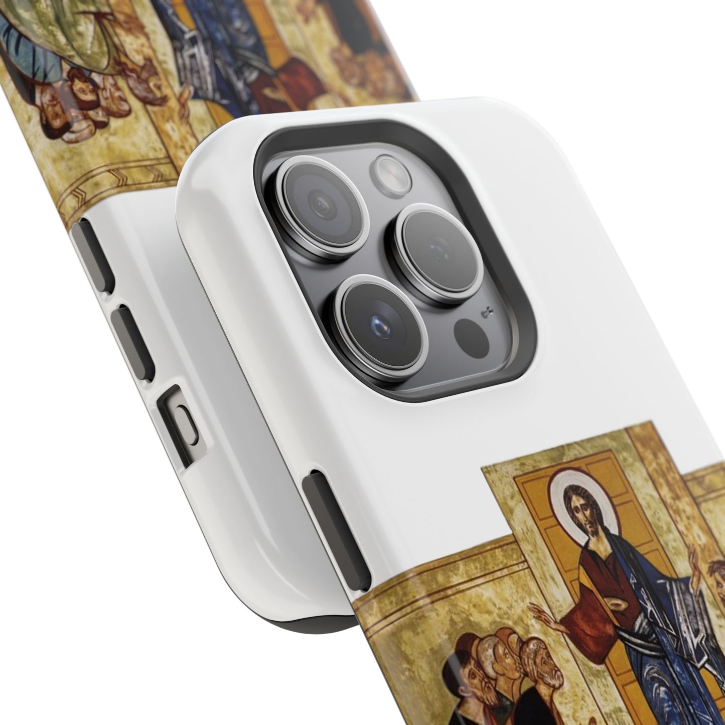 Apparition to the Disciples iPhone's MagSafe Tough Cases (White)