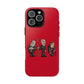 Initiators Cartoon iPhone's Red Tough Cases