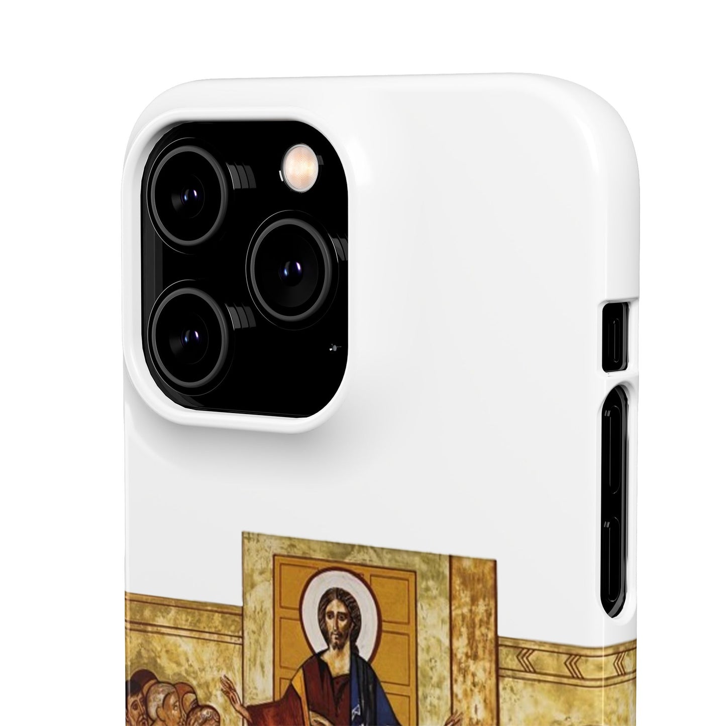 Apparition to the Disciples iPhone's Snap Cases (White)