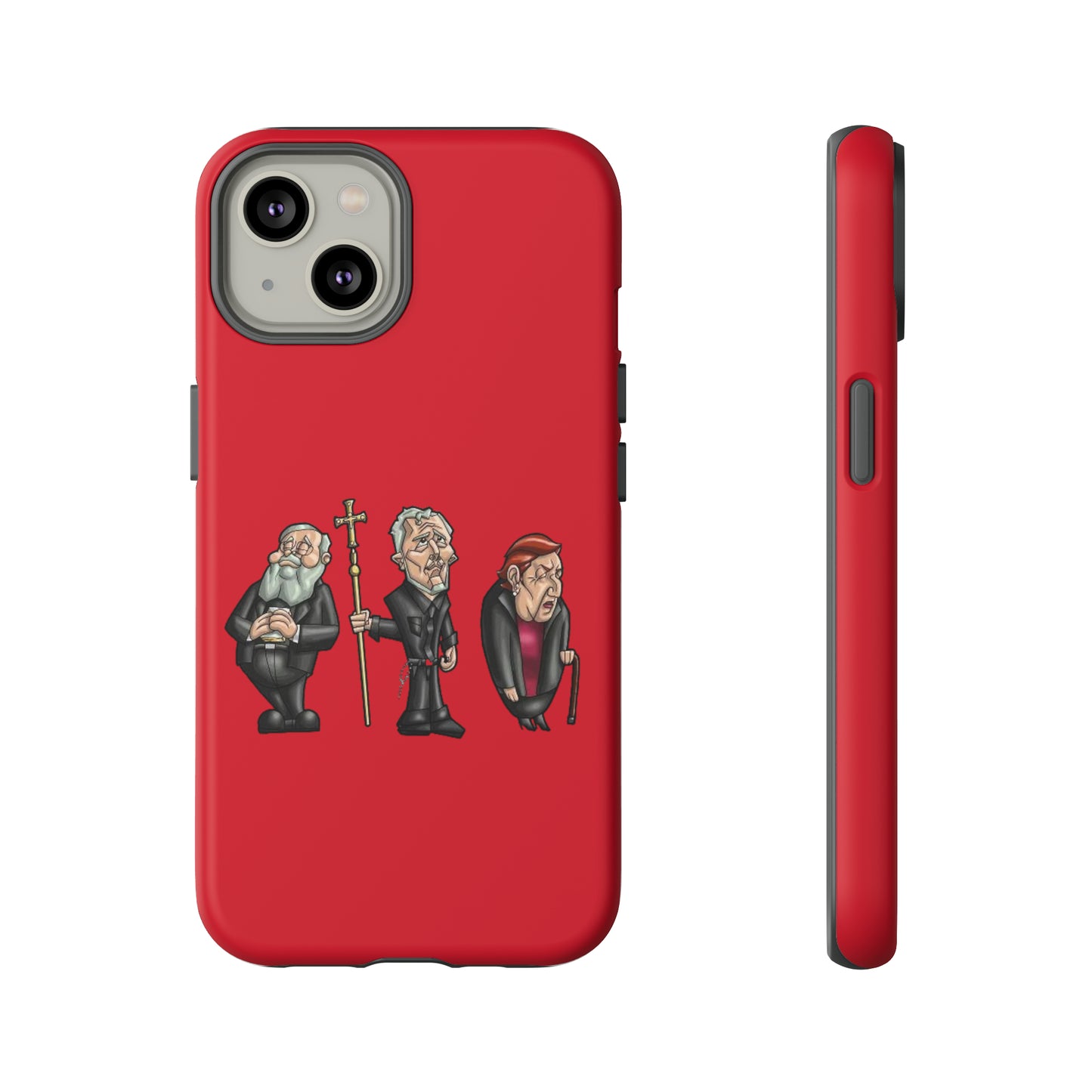 Initiators Cartoon iPhone's Red Tough Cases