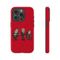 Initiators Cartoon iPhone's Red Tough Cases