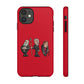 Initiators Cartoon iPhone's Red Tough Cases