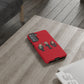 Initiators Cartoon Samsung Galaxy's Red Tough Cases