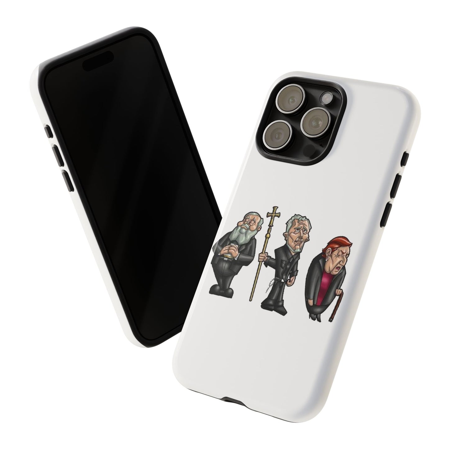 Initiators Cartoon iPhone's white Tough Cases