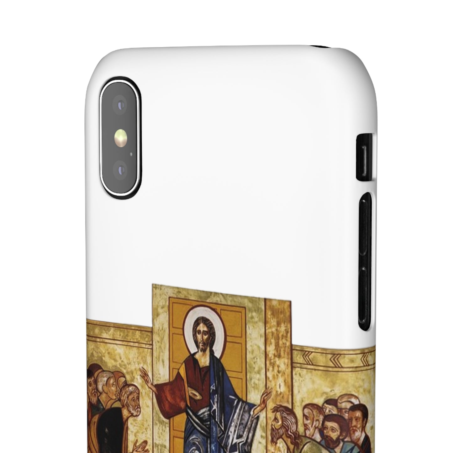 Apparition to the Disciples iPhone's Snap Cases (White)