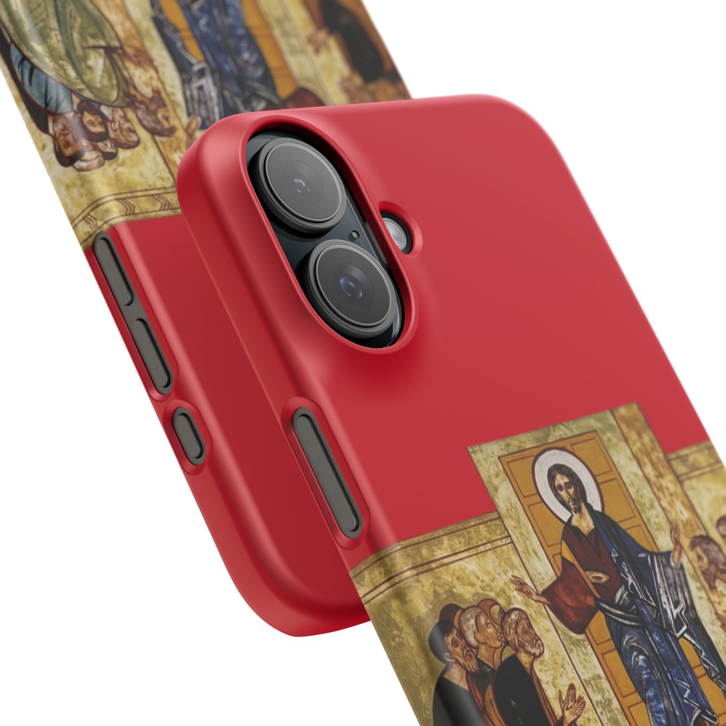 Apparition to the Disciples iPhone's Snap Cases (Red)