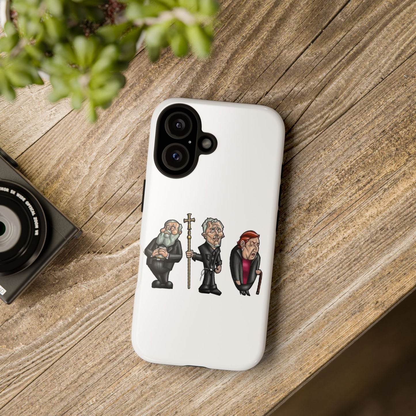 Initiators Cartoon iPhone's white Tough Cases