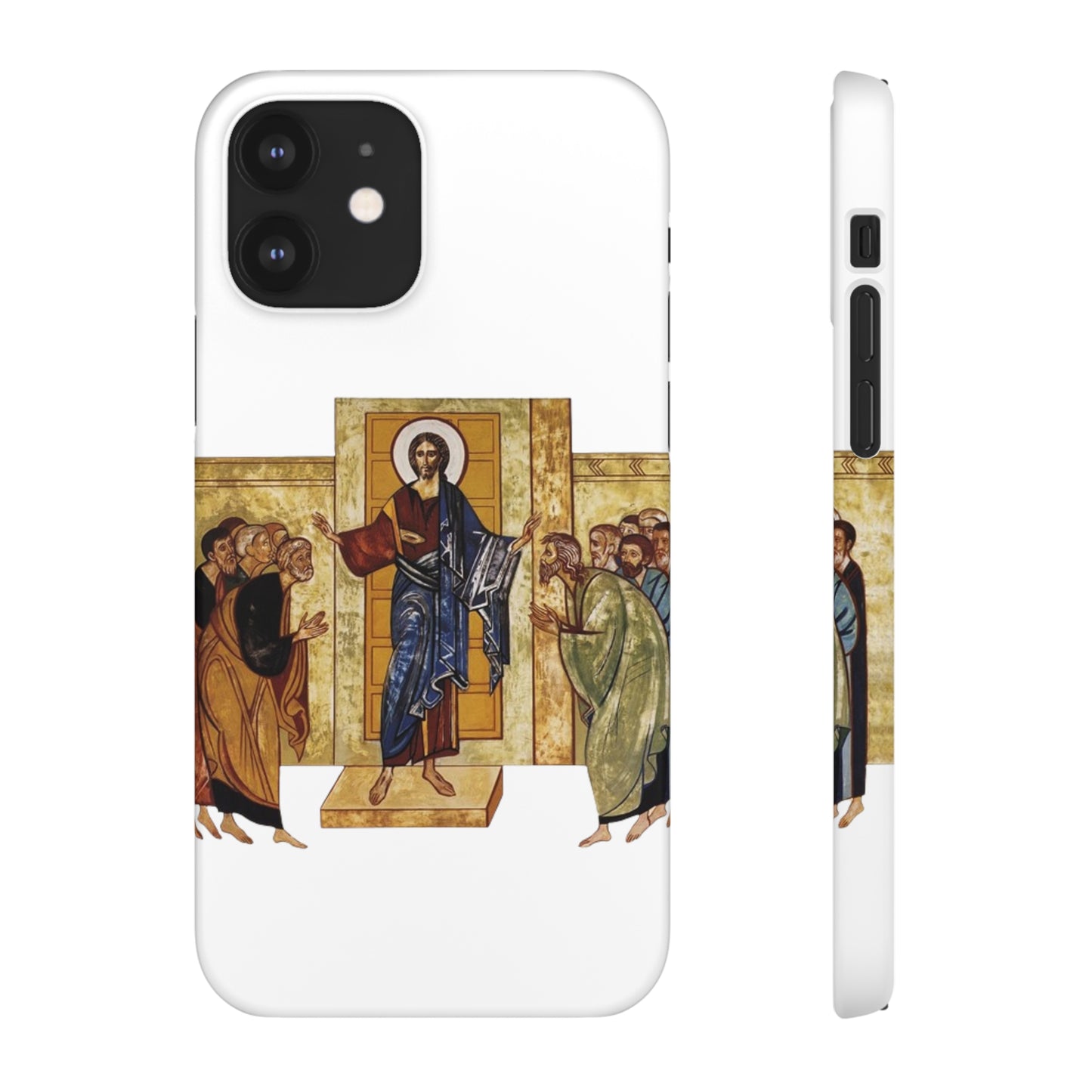 Apparition to the Disciples iPhone's Snap Cases (White)