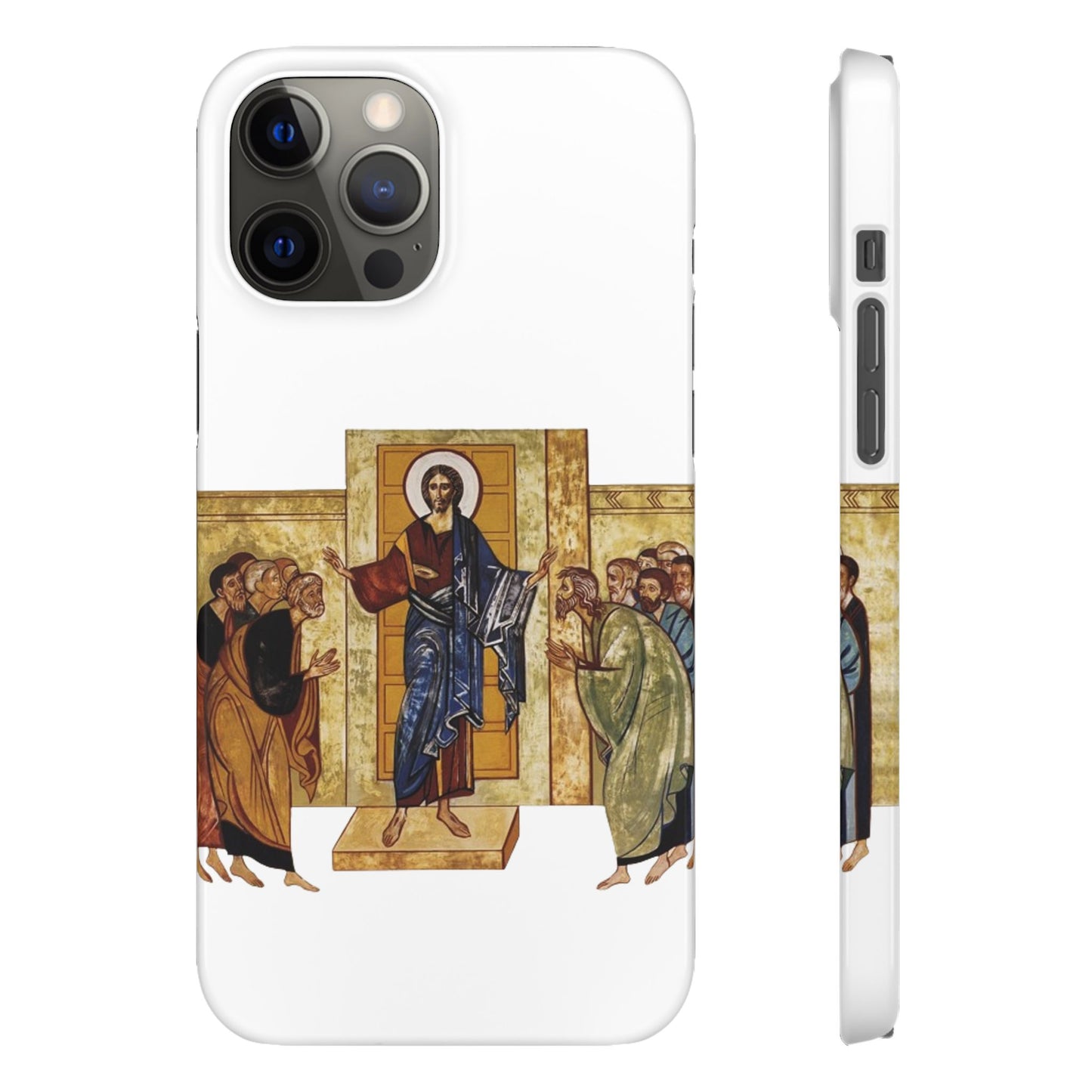 Apparition to the Disciples iPhone's Snap Cases (White)