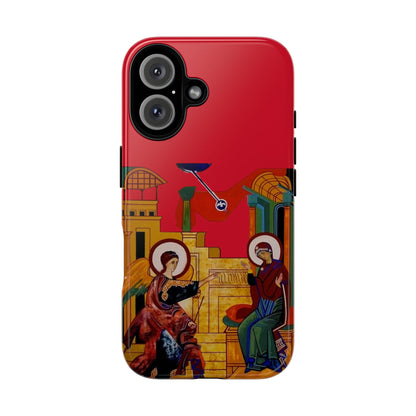 Annunciation Iphone's Tough Cases (Red)