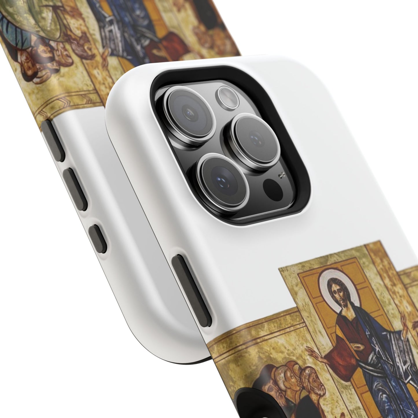 Apparition to the Disciples iPhone's MagSafe Tough Cases (White)