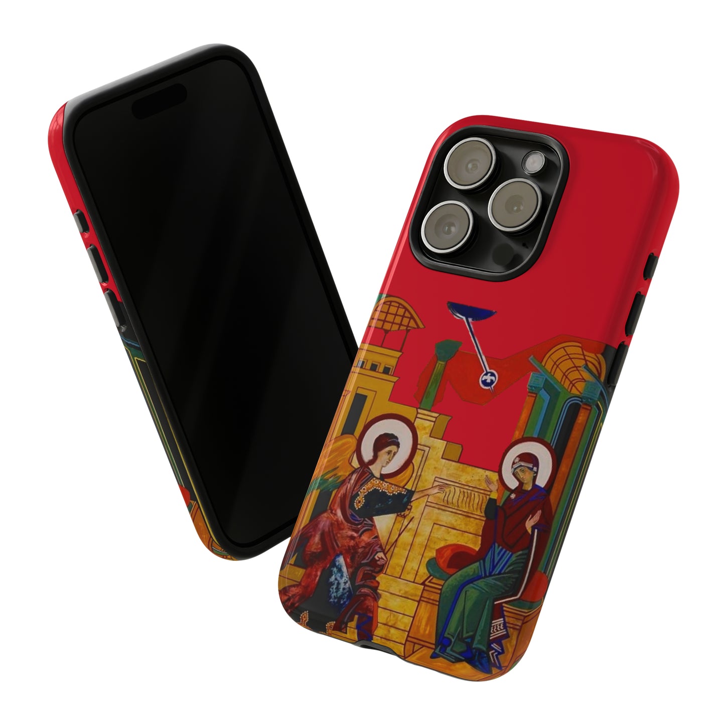 Annunciation Iphone's Tough Cases (Red)