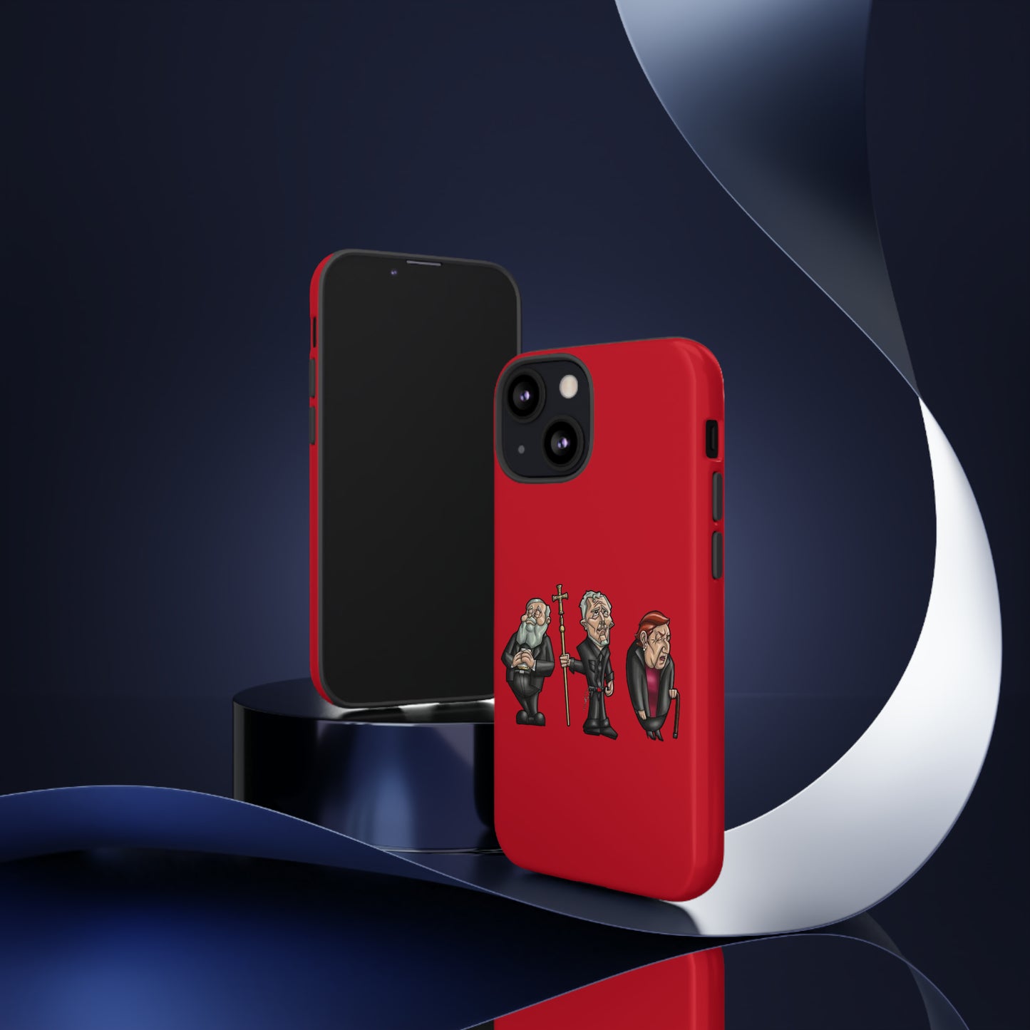 Initiators Cartoon iPhone's Red Tough Cases