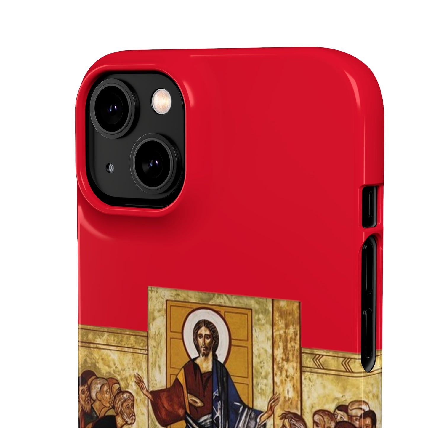 Apparition to the Disciples iPhone's Snap Cases (Red)