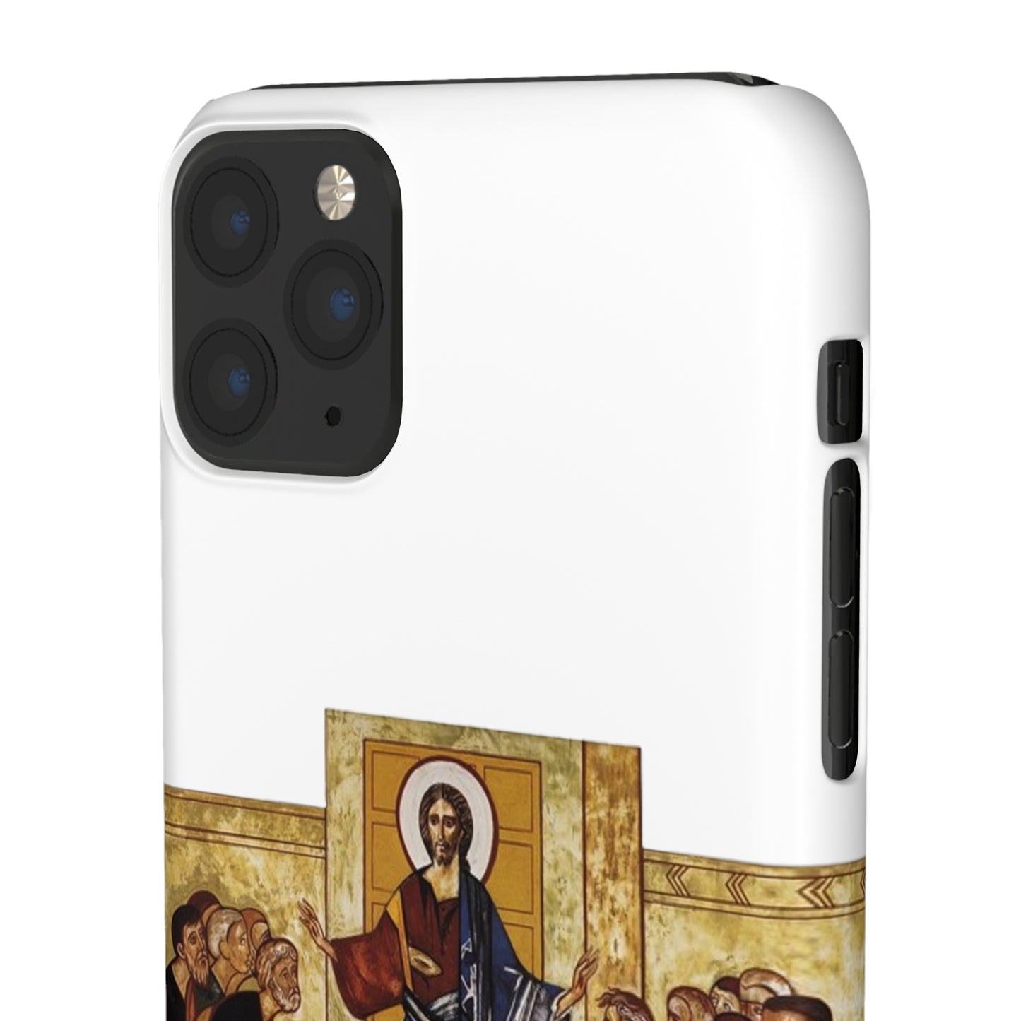 Apparition to the Disciples iPhone's Snap Cases (White)