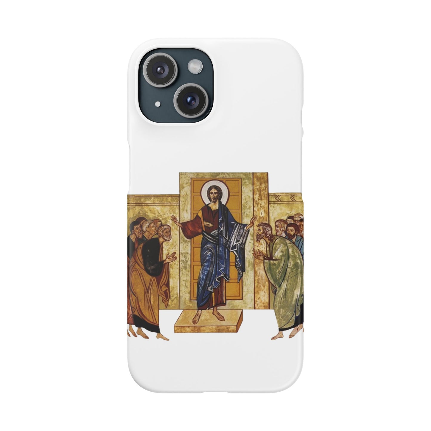 Apparition to the Disciples iPhone's Snap Cases (White)