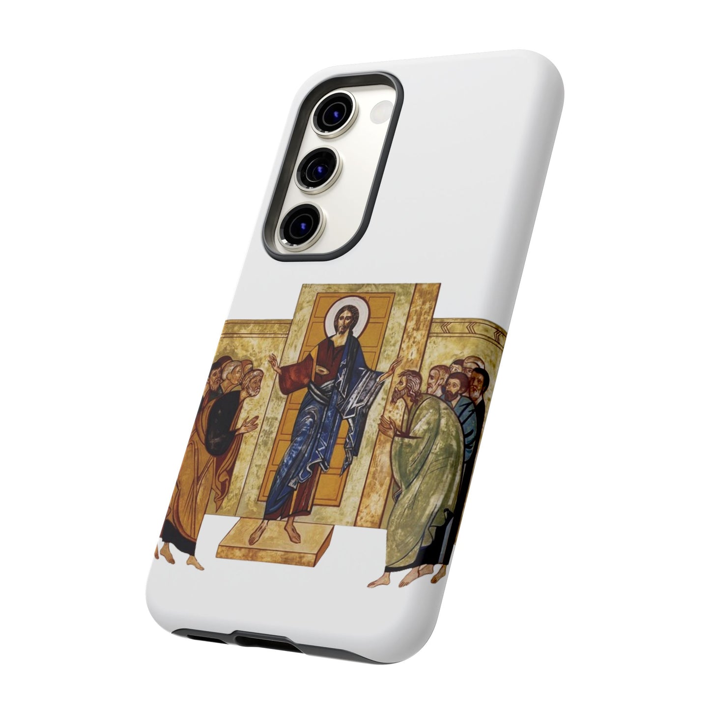 Apparition to the Disciples Samsung Galaxy's Tough Cases (White)