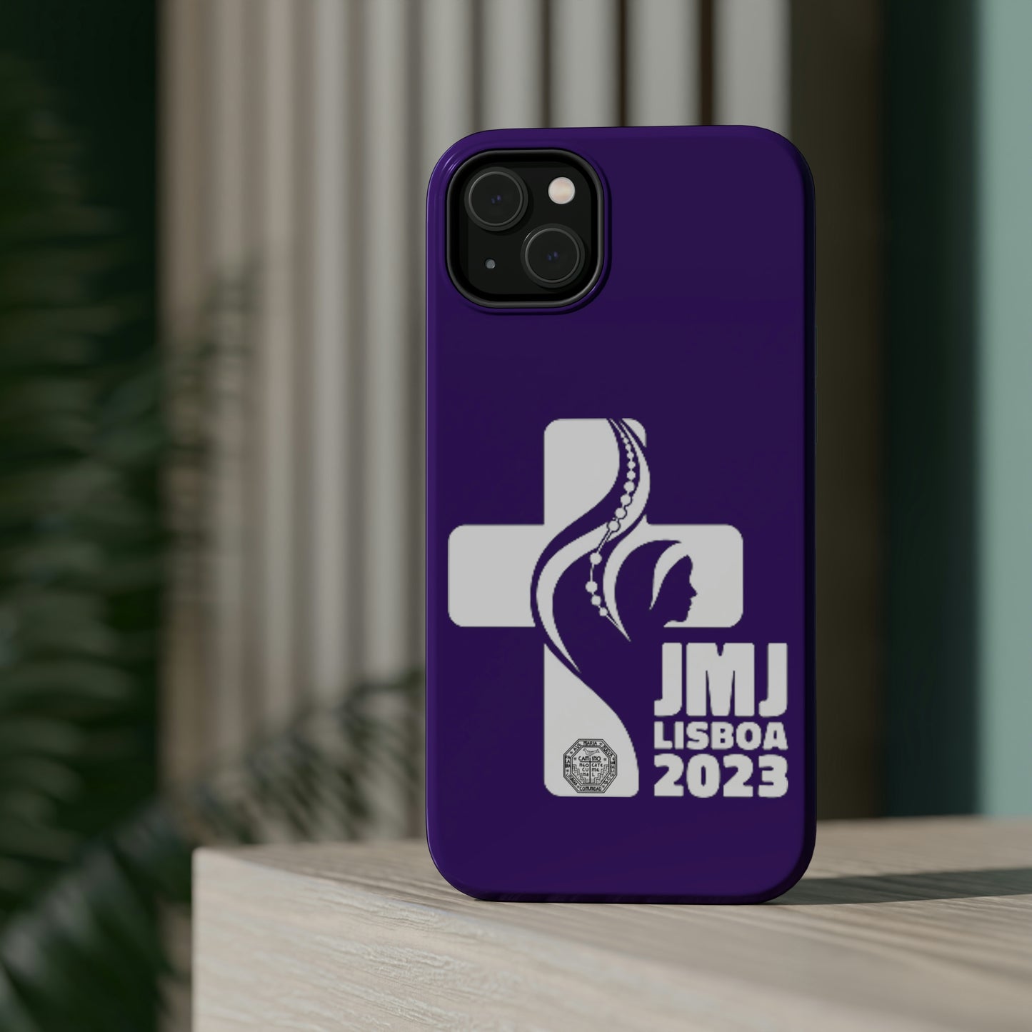 JMJ LISBOA 2023 PURPURA MagSafe Tough Cases