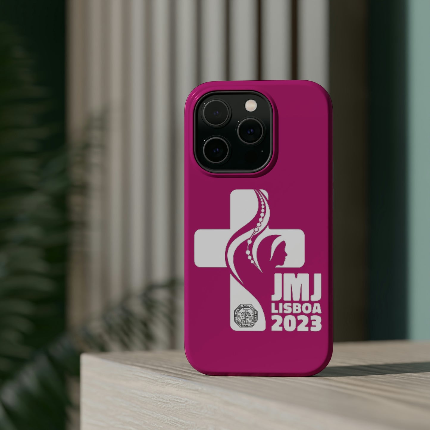 JMJ LISBOA 2023 ROSA MagSafe Tough Cases