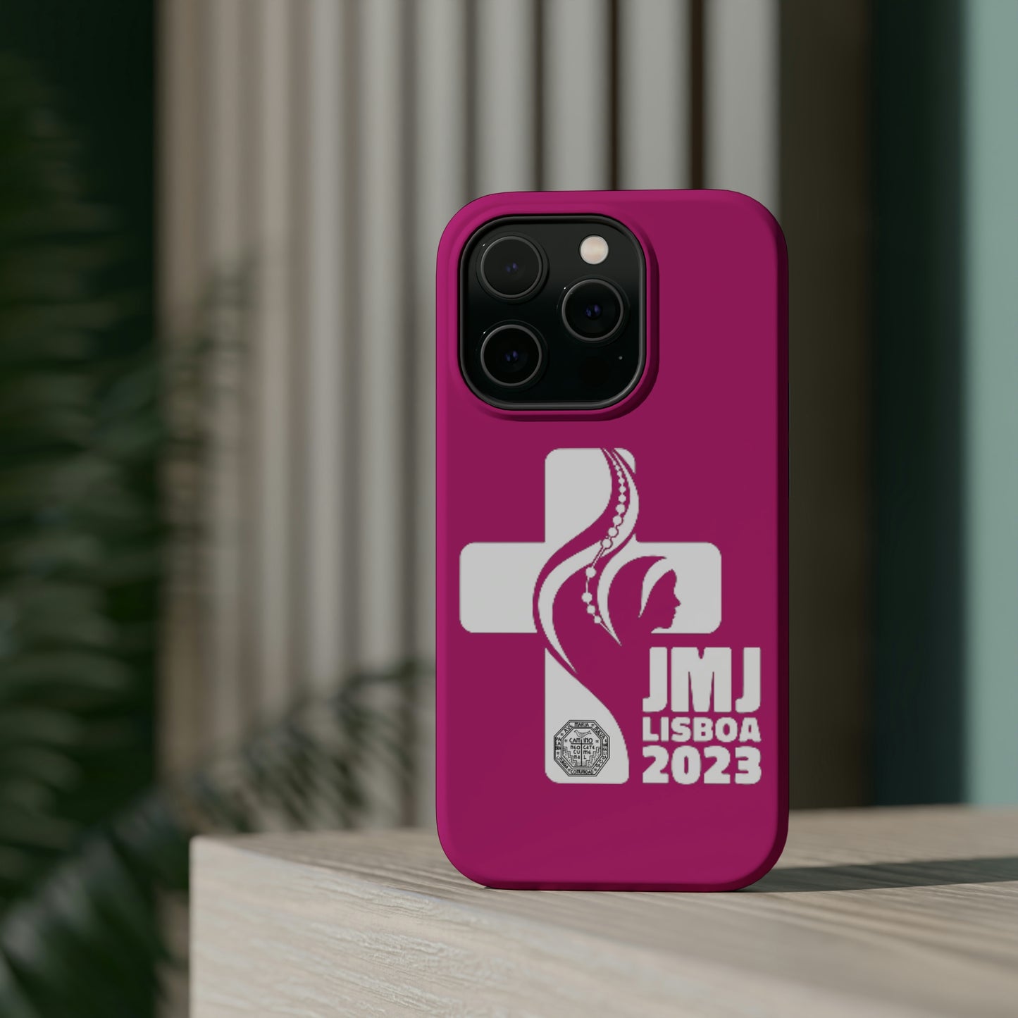 JMJ LISBOA 2023 ROSA MagSafe Tough Cases